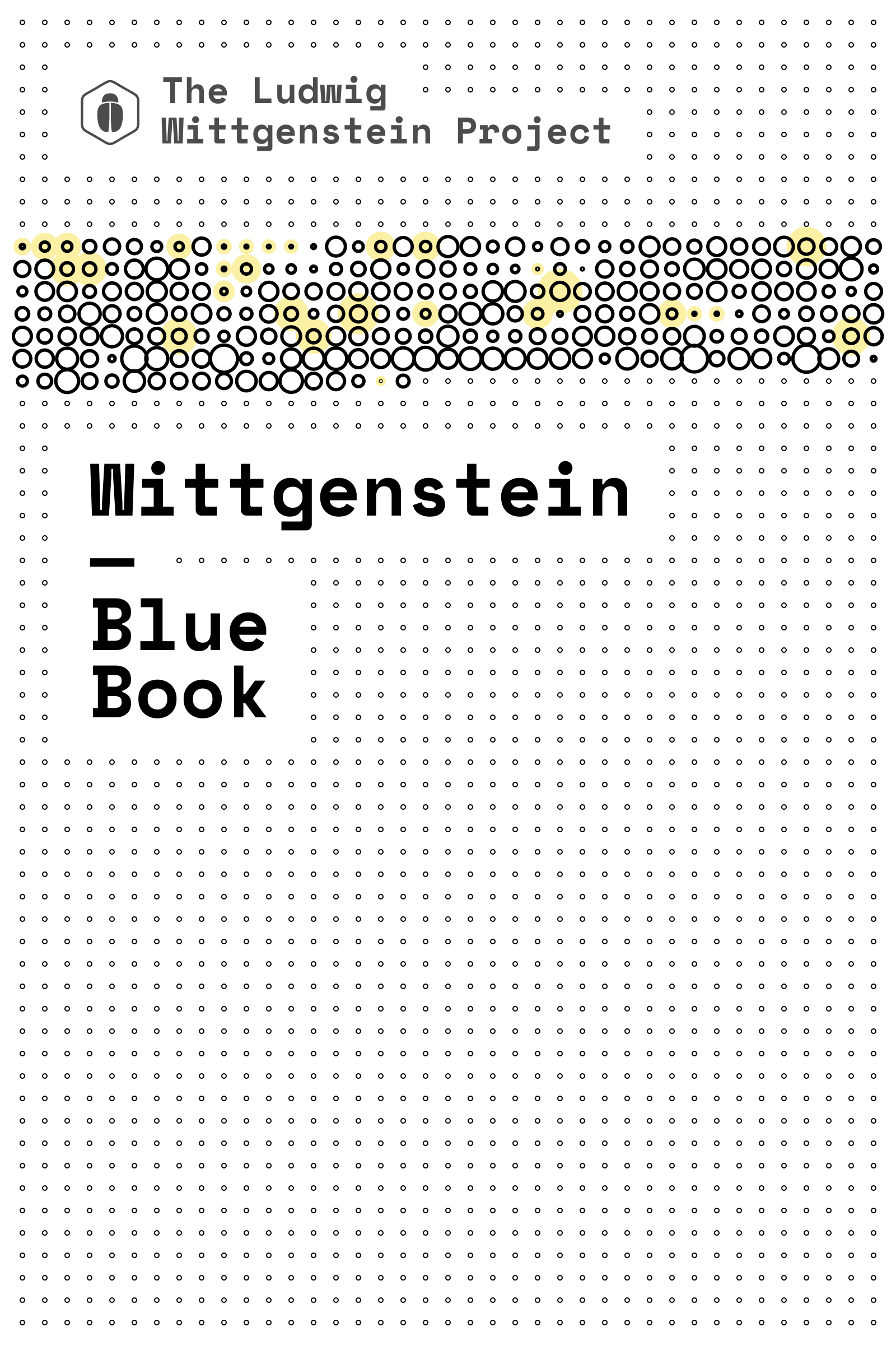 Cover of the Blue Book