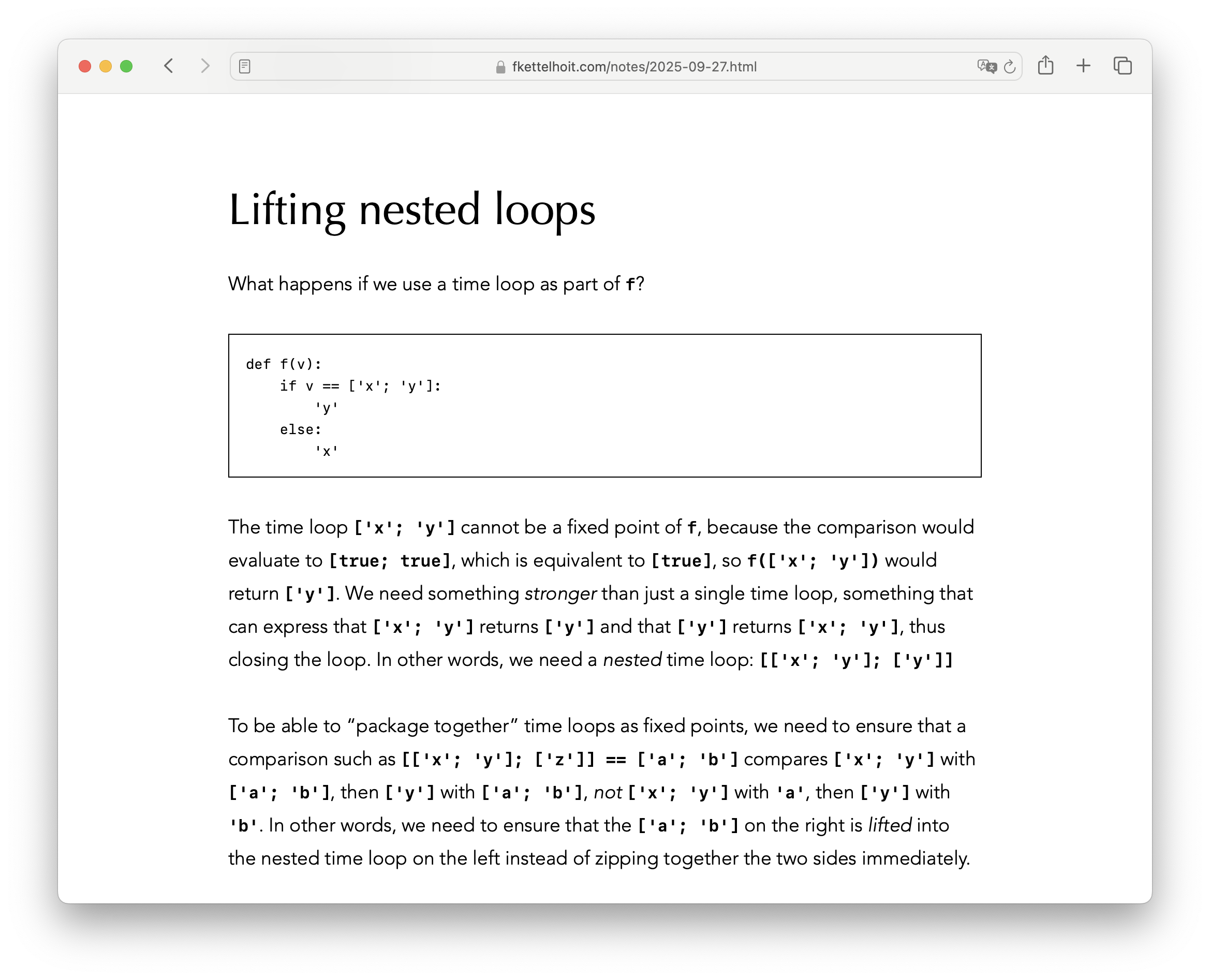 h2 and code before